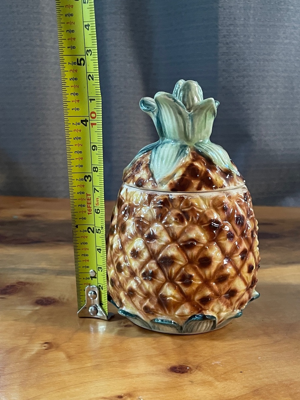 Vintage Pineapple Container - Small